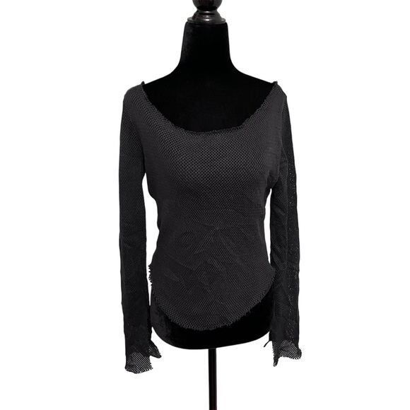 Free People Beau Mesh Layering Top Size XS - Picture 5 of 12